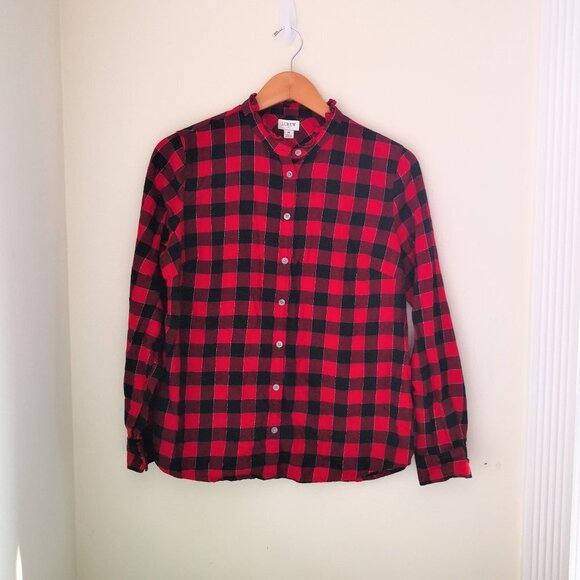 J. Crew Classic Fit Shirt in Buffalo Plaid Size M - Picture 1 of 3